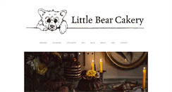 Desktop Screenshot of littlebearcakery.com